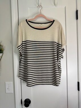 Max Studio Striped Top